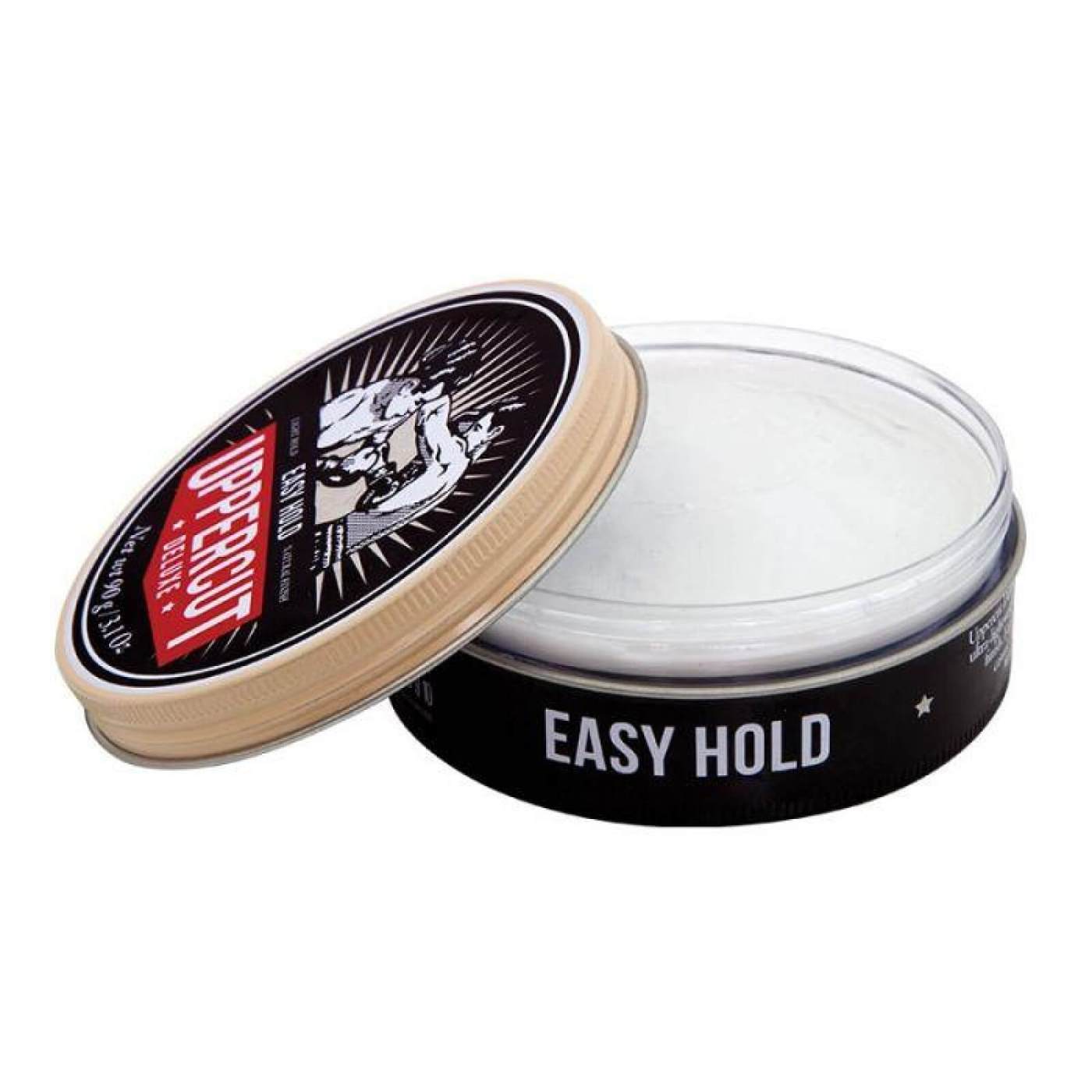 Uppercut Easy Hold Styling Cream 18g Open Jar